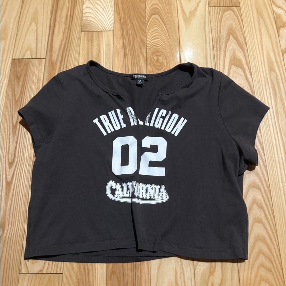True Religion grey Tee